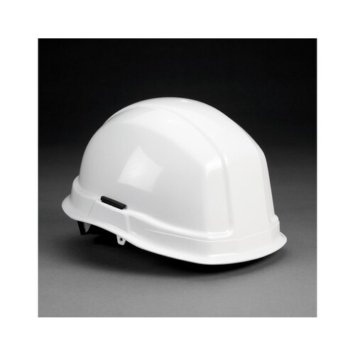 3M 04002302 04002302 White Short Brim Hard Hat 4Point Suspension