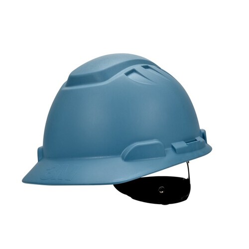 3M H704T H700 Series Light Blue Short Brim Hard Hat 4Point