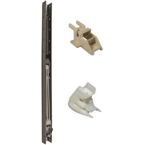 29 in. L Window Channel Balance 2840 with Top and Bottom End Brackets Attached 9/16 in. W x 5/8 in. D