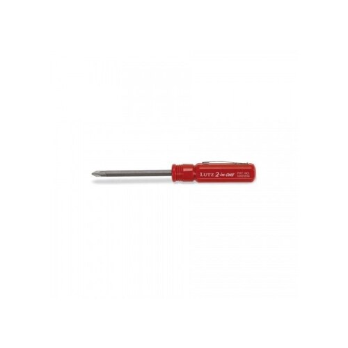 Lutz Tool Red 2-in-1 Pocket Screwdriver
