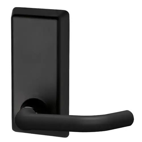 Von Duprin Exit Device Trim Flat Black Coated