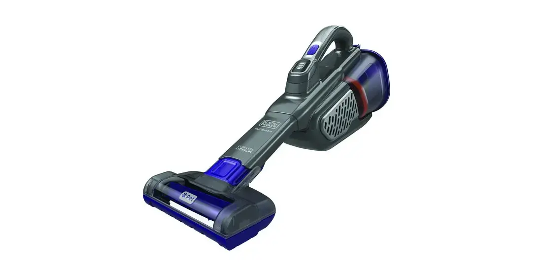 Black+Decker 20V Max Dustbuster AdvancedClean+ Cordless Pet Hand Vacuum HHVK515JP07