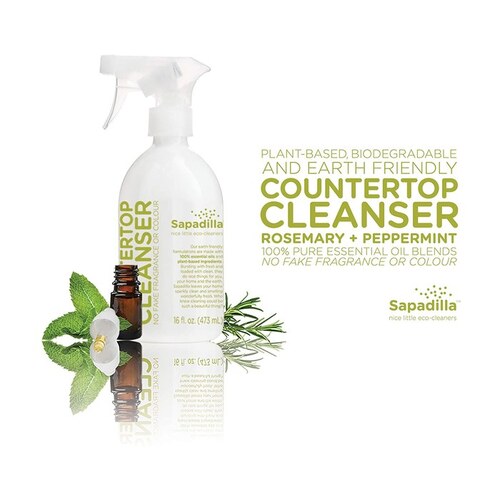 Countertop Cleaner - Liquid 16 oz Bottle - 16 oz Net Weight - Sweet lavender + lime Fragrance - pack of 6