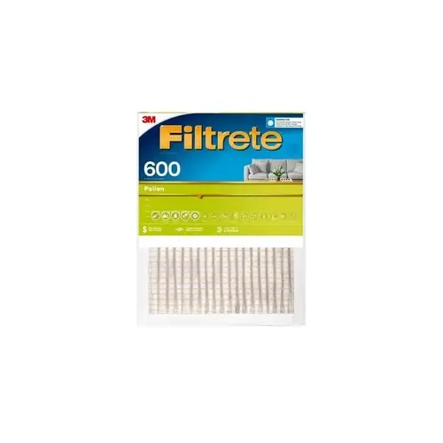 Pollen 18" x 24" x 1" 9864DC-6 MERV 7, 600 MPR Air Filter - pack of 6