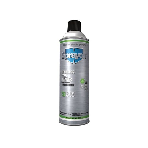 CD885 Metal Cleaner - Spray 17 oz Aerosol Can - 17 oz Net Weight