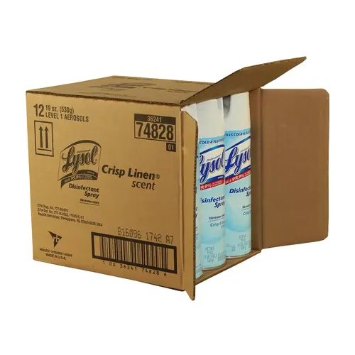 19 Oz. Crisp Linen Commercial Use Disinfectant Spray