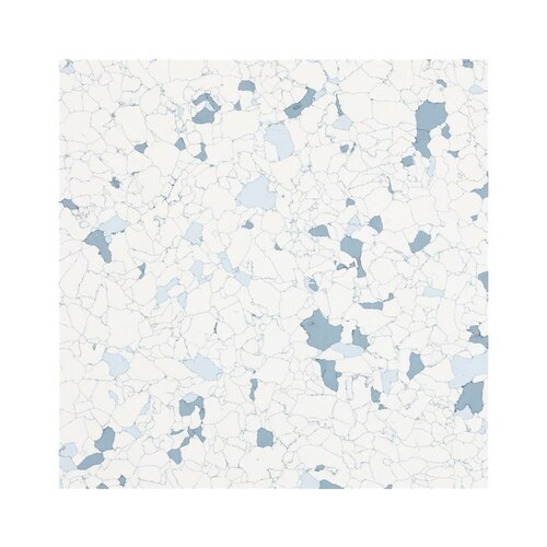 Blue Vinyl ESD / Anti-Static Floor Tile - 12" Length - 12" Wide - 1/8" Thick