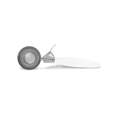 HAMILTON BEACH 80-06 DISHER MICROBAN STAINLESS STEEL ERGOGRIP WHITE