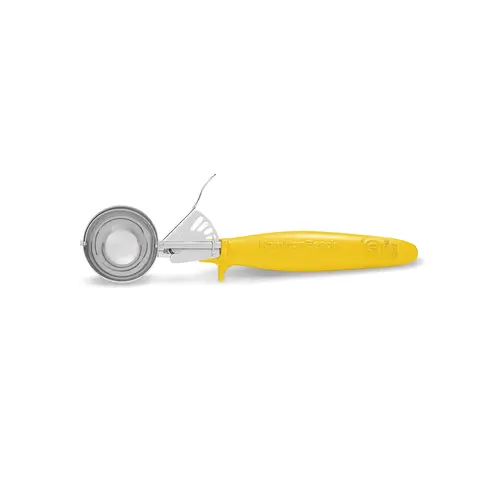 HAMILTON BEACH 80-20 DISHER MICROBAN STAINLESS STEEL ERGOGRIP YELLOW