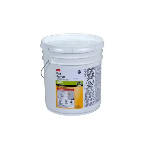 2000+ Firestop Sealant Gray Paste 4.5 gal Pail