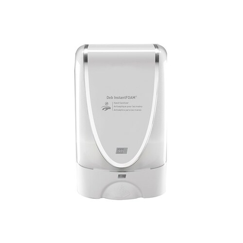 1 L White Automatic Foam Dispenser - 1 L Capacity - Motion Sensor Dispensing