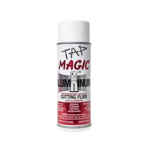 Tap Magic 20012AL Aluminum Cutting Fluid - Liquid 12 oz Aerosol Can