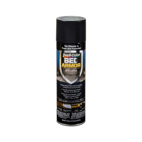 DupliColor EBAA20100 BAA2010 Black Bed Liner Liquid 16.5 oz Aerosol Can