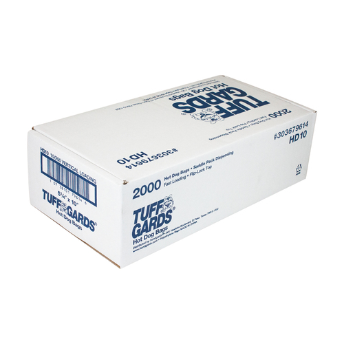 BAG HIGH DENSITY SADDLE HOT DOG BAG