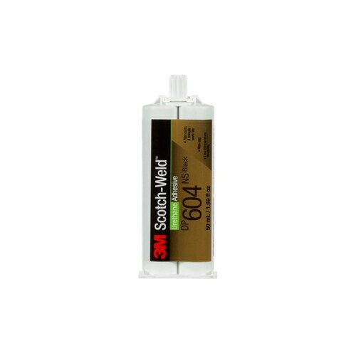 DP604NS Two-Part Base & Accelerator (B/A) Black Urethane Adhesive - Paste 48.5 ml Dual Cartridge