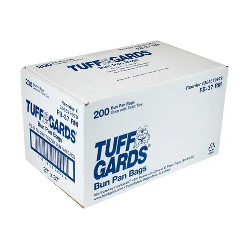 TUFFGARDS 303679979 BAG HIGH DENSITY ROLL PACK 27X37 BUN PAN
