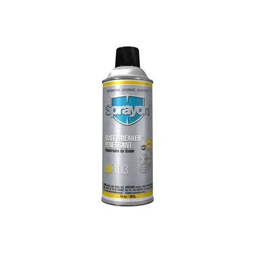 Sprayon SC0103000 LU 103 Amber Penetrant - 10 oz Aerosol Can - 12 oz Net Weight - Food Grade