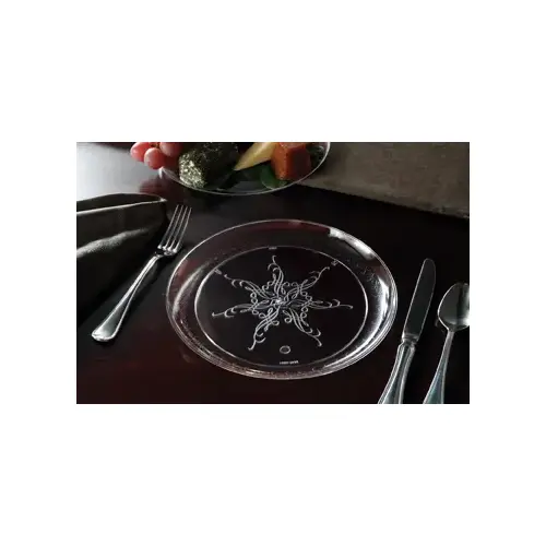 Emi Yoshi Clear Caterer's Collection Plate 9" Case Of 240