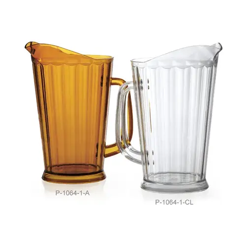 G.E.T. ENTERPRISES P-1064-1-CL PITCHER 60 OUNCE SAN. CLEAR