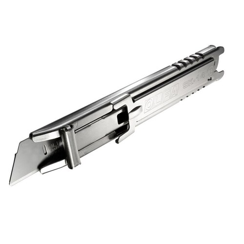 Rounded-tip Safety Knife - Stainless Steel Handle