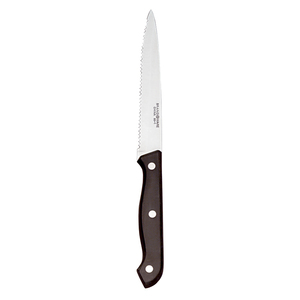 WORLD TABLEWARE 201-2632 KNIFE 9.25 INCH BLACK POINTED TIP