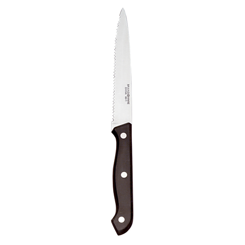 KNIFE 9.25 INCH BLACK POINTED TIP