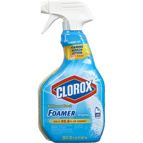 Clorox Bleach Foamer for the Bathroom 9/30fo