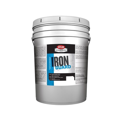 KRYLON K11001803-20 White Anti-Rust Acrylic Primer - 5 gal Pail - 640 oz  Net Weight