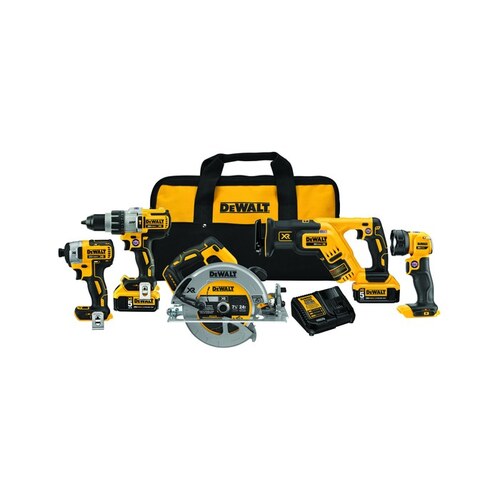 DEWALT DCK594P2 5 Tool Combo Kit