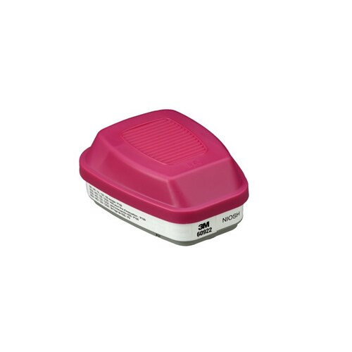 3M 60922 P100 Reusable Respirator Combination Cartridge/Filter Connection 4.2" Width