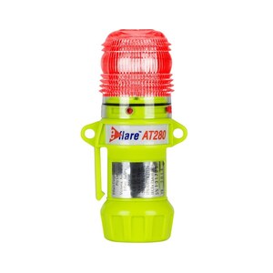 PIP 939-AT280-R 939-AT280 Red Safety Beacon - (4) x AA Alkaline Batteries Powered - 6" Height - 1.6" Overall Diameter