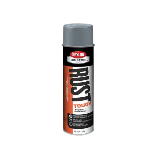 08297 Gray Alkyd Enamel Paint Primer - 15 oz Aerosol Can - 15 oz Net Weight