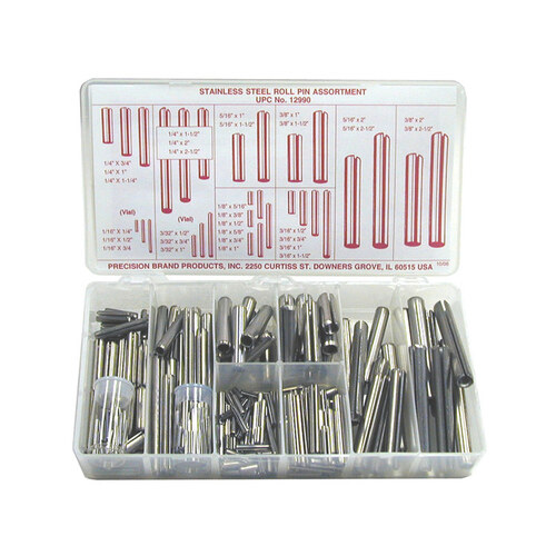 Precision Brand 12990 Stainless Steel Stainless Roll Pin