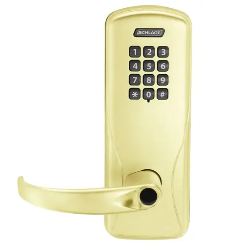 Electric Mortise Lock Bright Brass