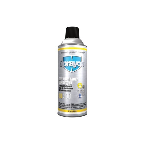 LU 200 Dry Film Anti-Seize Lubricant - 11 oz Aerosol Can - 11 oz Net Weight - Food Grade