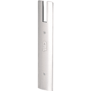 CRL DREC10SSA34 Satin Anodized End Cap for 10" Square 3/4" Glass Wedge-Lock Door Rail