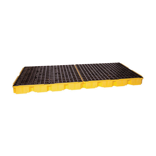 Eagle 1688 Yellow High Density Polyethylene 10000 lb 121 gal Spill Deck