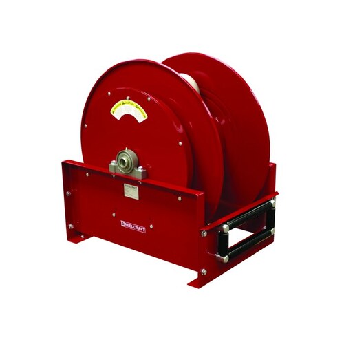 F9000 Series Hose Reel - 50 ft Capacity - Spring Drive Red