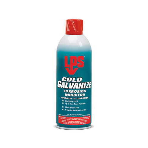 LPS 00516 Cold Galvanize Gray Rust Inhibitor - Spray 14 oz Aerosol Can