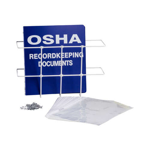 Brady OR314E White on Blue MSDS & GHS Data Sheet Binder OSHA