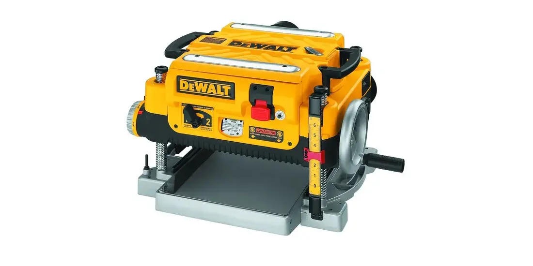 DEWALT DW735 Thickness Planer with Three Cutter, 15 A, hp, 13 in