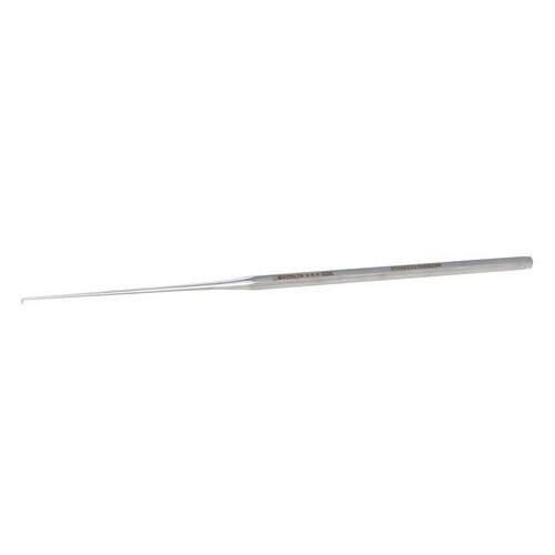 Single-Ended Angled Stainless Steel Probe - 6 1/2" Length - 1 mil Thick