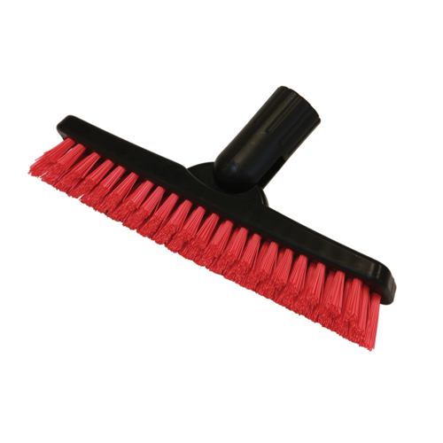 O-CEDAR COMMERCIAL 96175 Chiseled trim (V shaped) of very stiff black polyester bristles makes cleaningthe narrowest of grout lines and corners quick and easy
