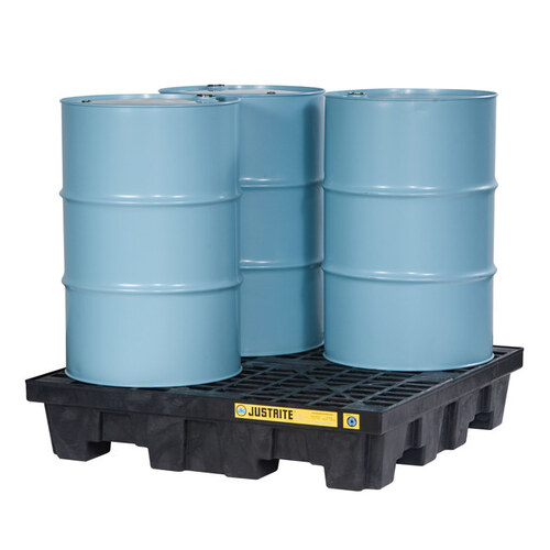 Justrite 28635 Black Ecopolyblend 5000 lb 73 gal Spill Pallet ...