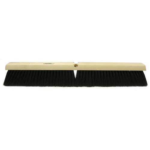 Weiler 44853 448 Push Broom Kit Hardwood 60" Handle Black Tampico