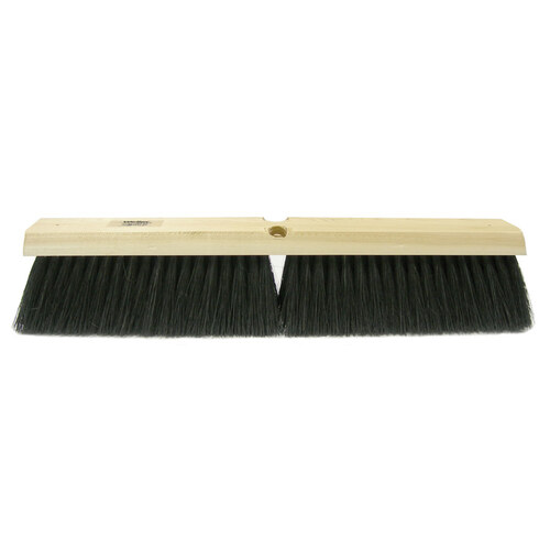 Weiler 44871 448 Push Broom Kit Hardwood 60" Handle Black Tampico
