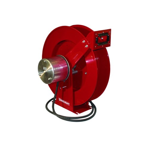 WC80000 Series Arc Weld Cable Reel - Spring Drive - 400 Amps - 90V Red