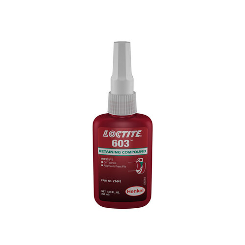 Loctite 21441, IDH231099 603 Retaining Compound 50 ml Bottle