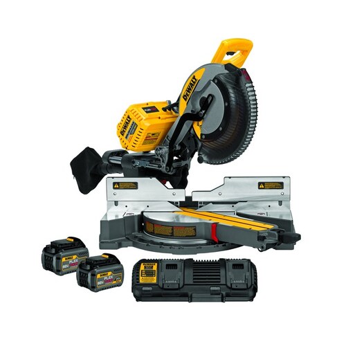 DEWALT DHS790T2 Double Bevel Sliding Compound Miter Saw Kit 3800 SPM