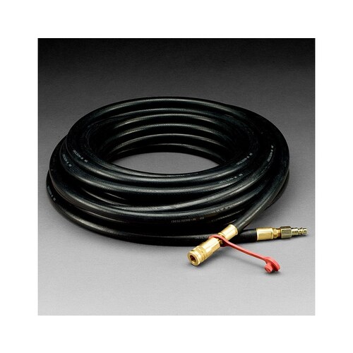 3M 07011 Straight Supplied Air Respirator Hose, 3/8 in Dia x 50 ft